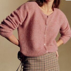Sezane Gaspard knit sweater cardigan